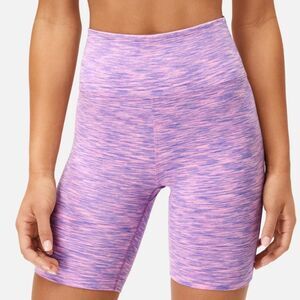 Outdoor Voices 7” Flow Bike Shorts Purple Pink Lavender Space Dye size XS
